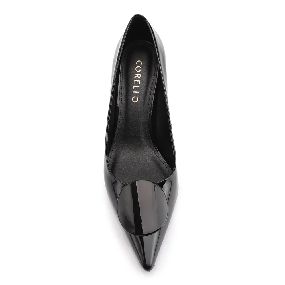 Scarpin Alt Verniz Preto - imagem 6