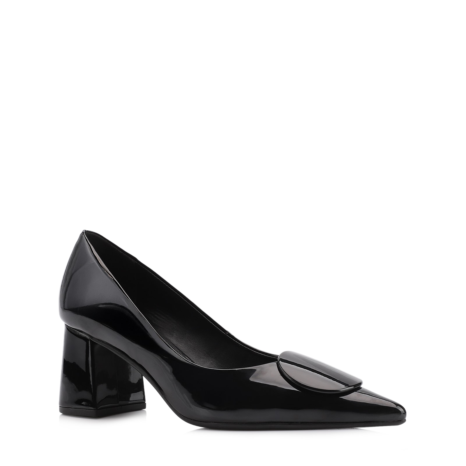 Scarpin Alt Verniz Preto