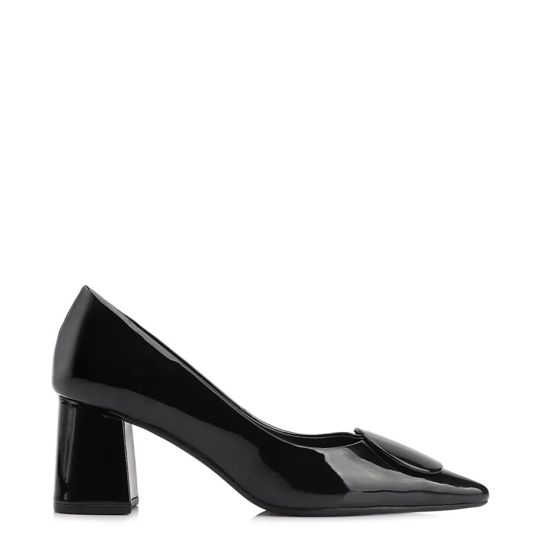 Scarpin Alt Verniz Preto - foto 3