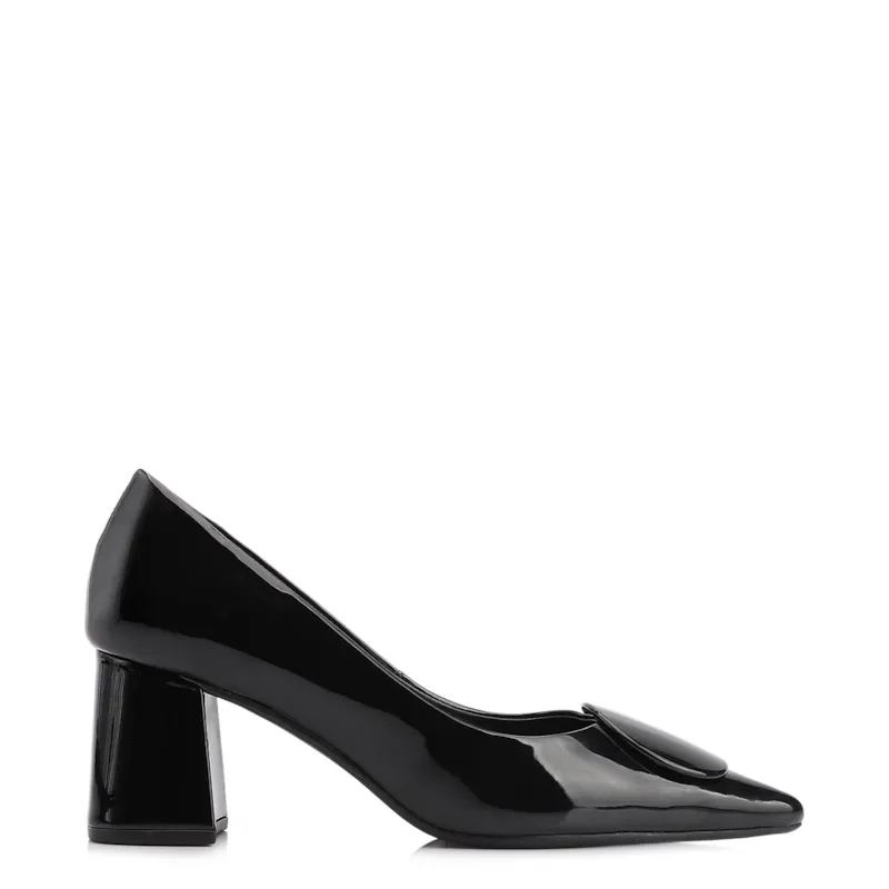 Scarpin Alt Verniz Preto - foto 3