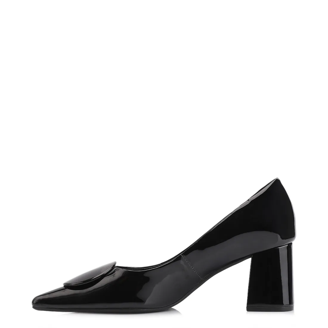 Scarpin Alt Verniz Preto - foto 5