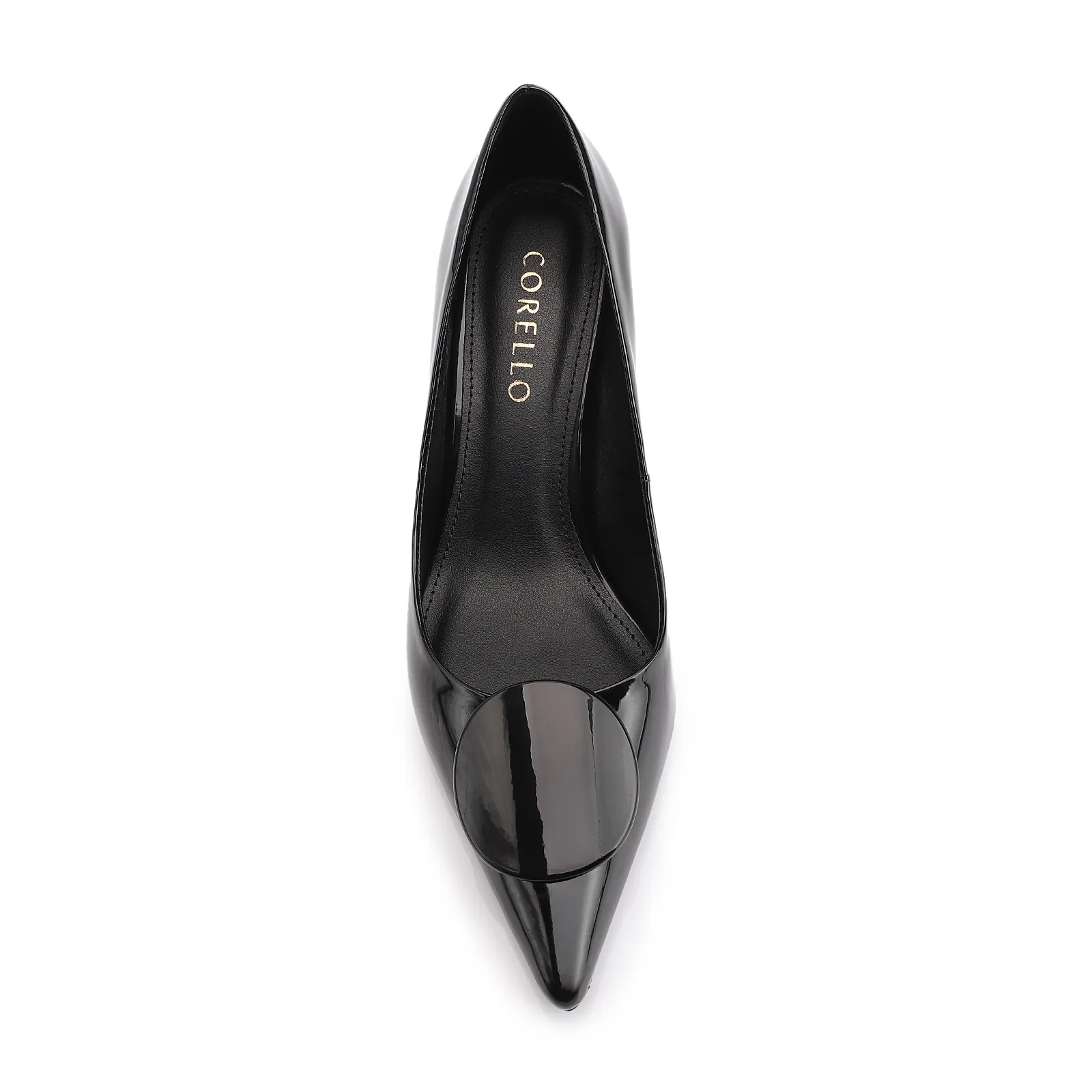 Scarpin Alt Verniz Preto