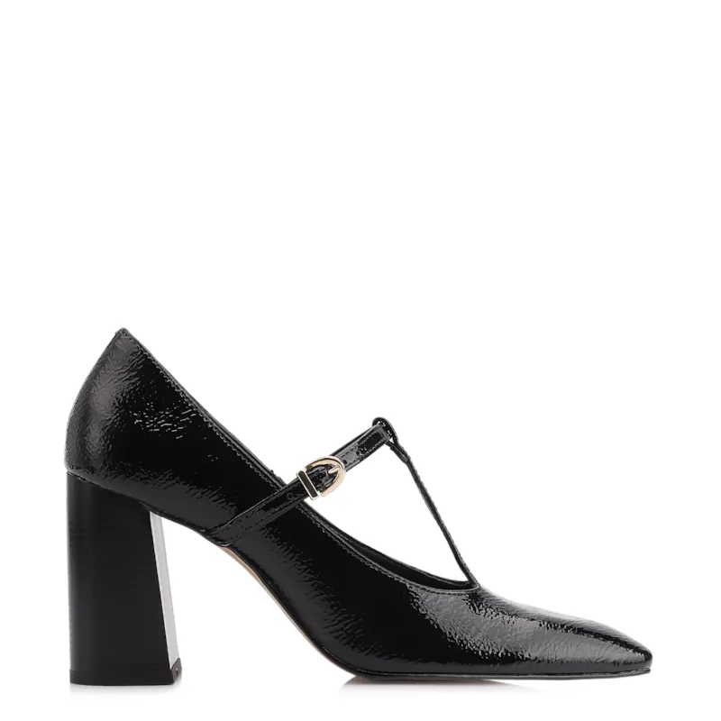 Scarpin Alt Verniz Preto - foto 3
