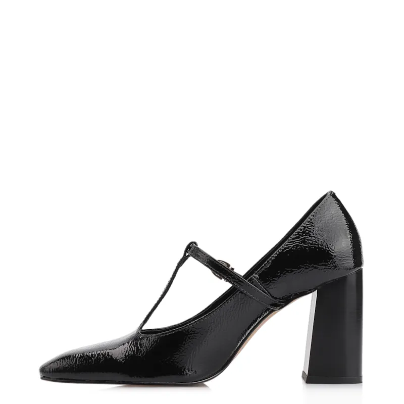 Scarpin Alt Verniz Preto - foto 5