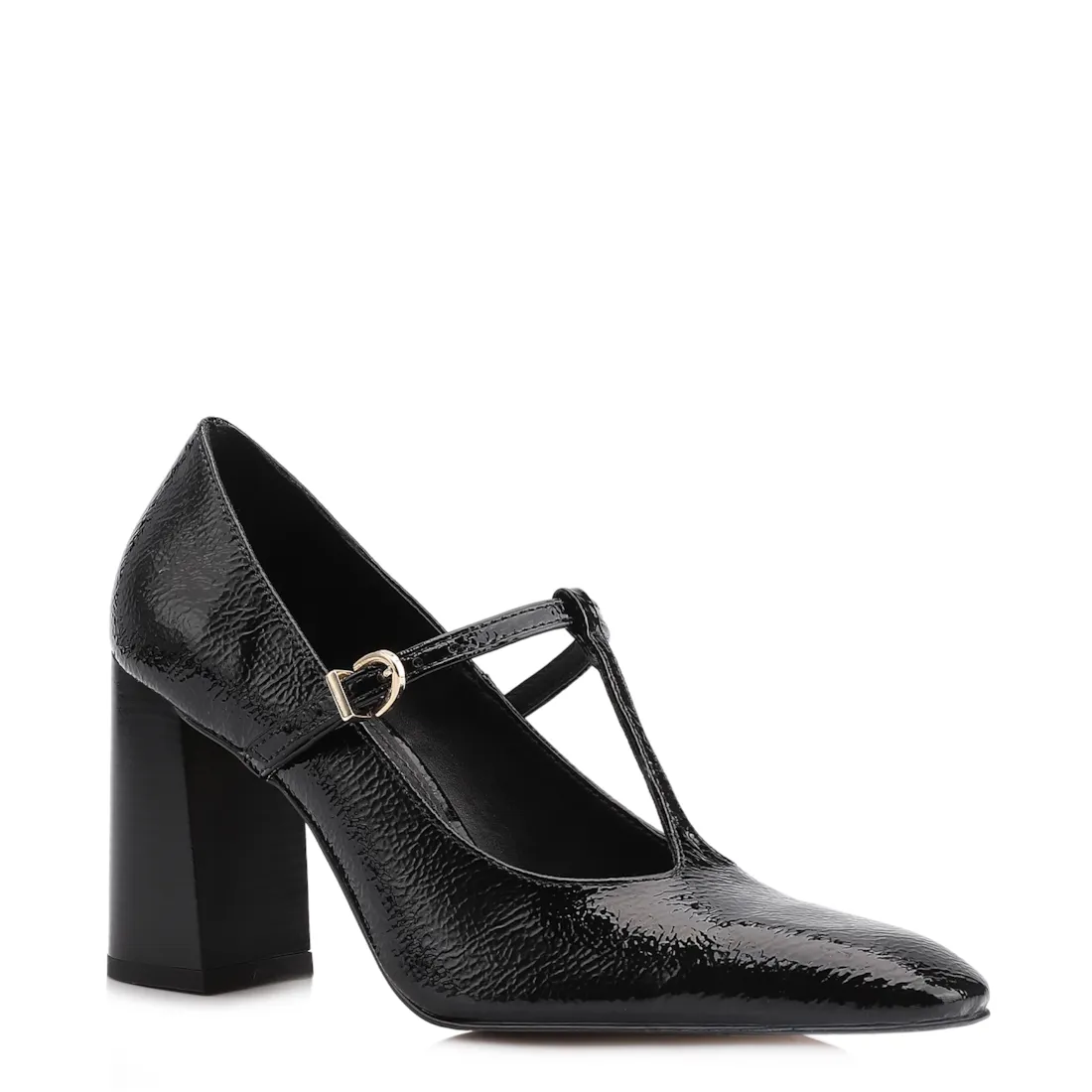 Scarpin Alt Verniz Preto