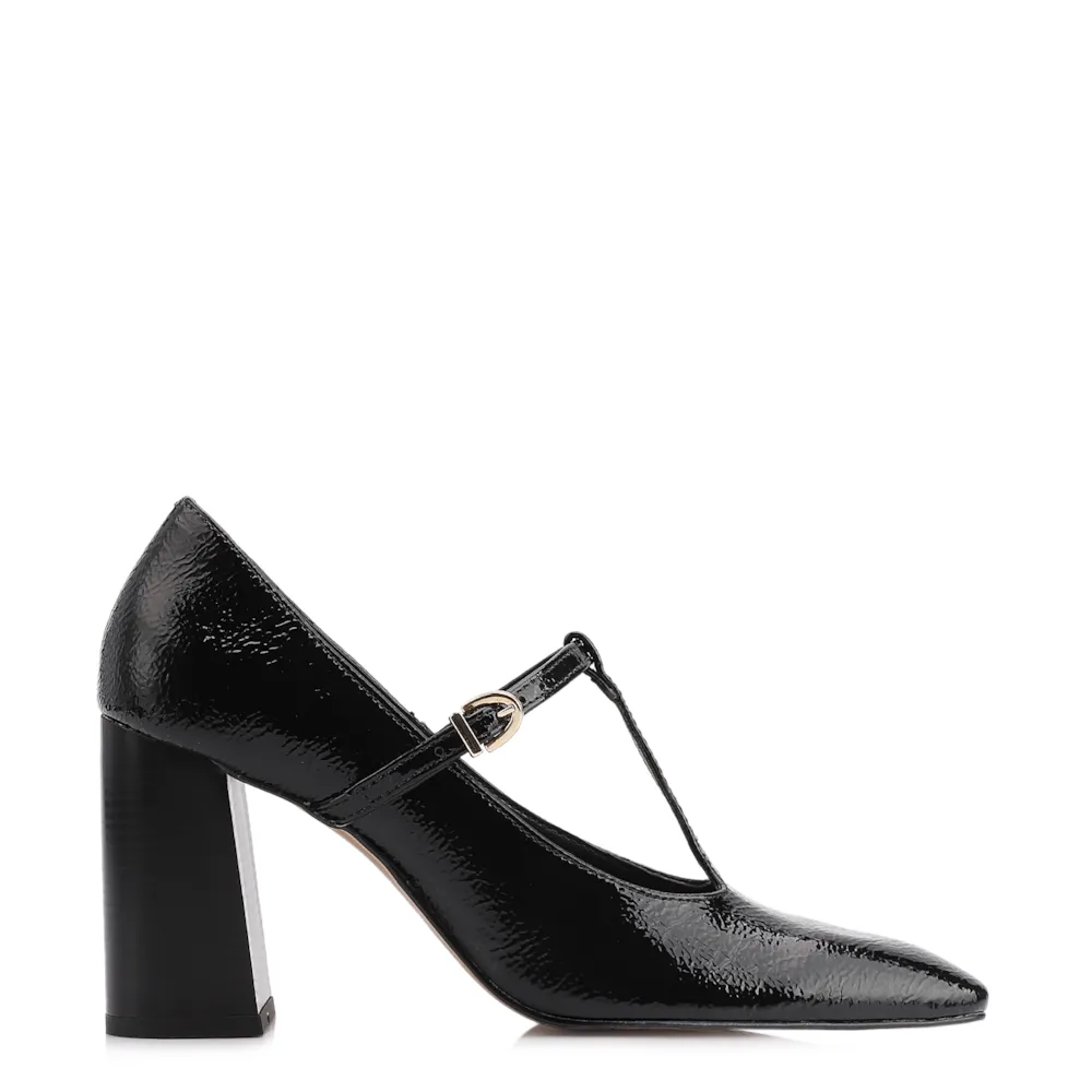 Scarpin Alt Verniz Preto - imagem 3