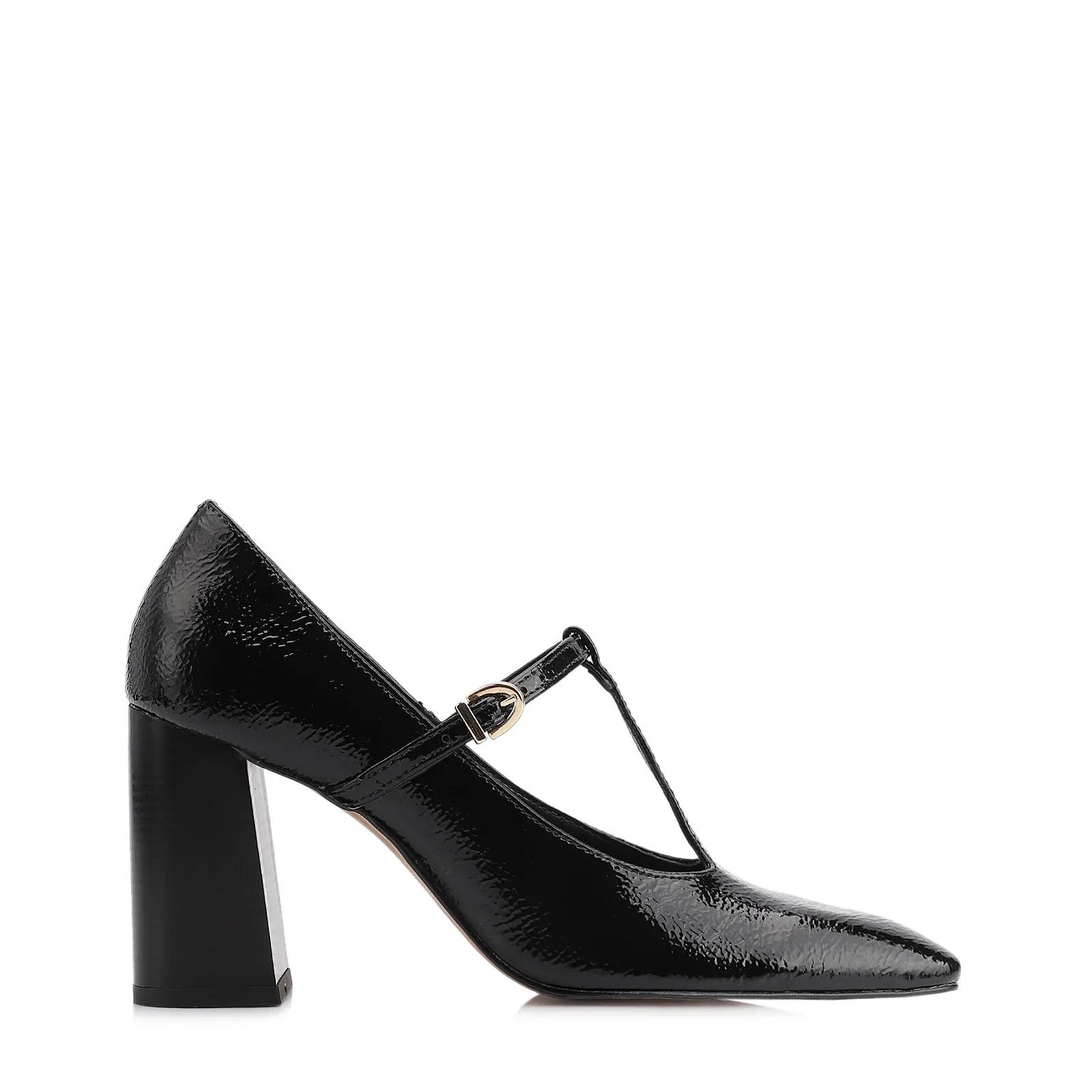 Scarpin Alt Verniz Preto