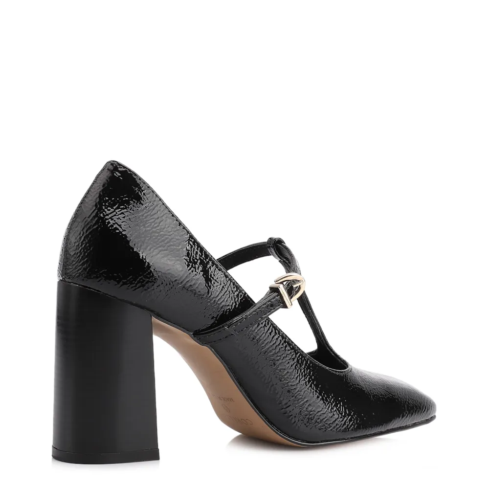 Scarpin Alt Verniz Preto - imagem 4