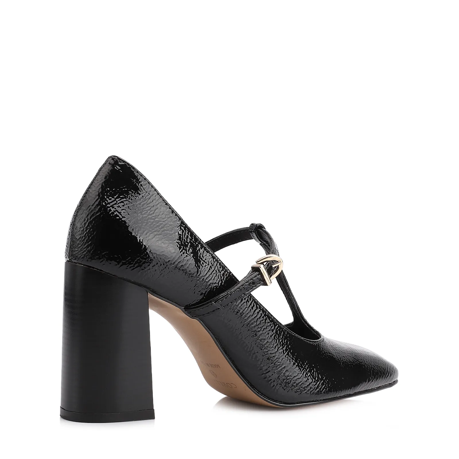 Scarpin Alt Verniz Preto