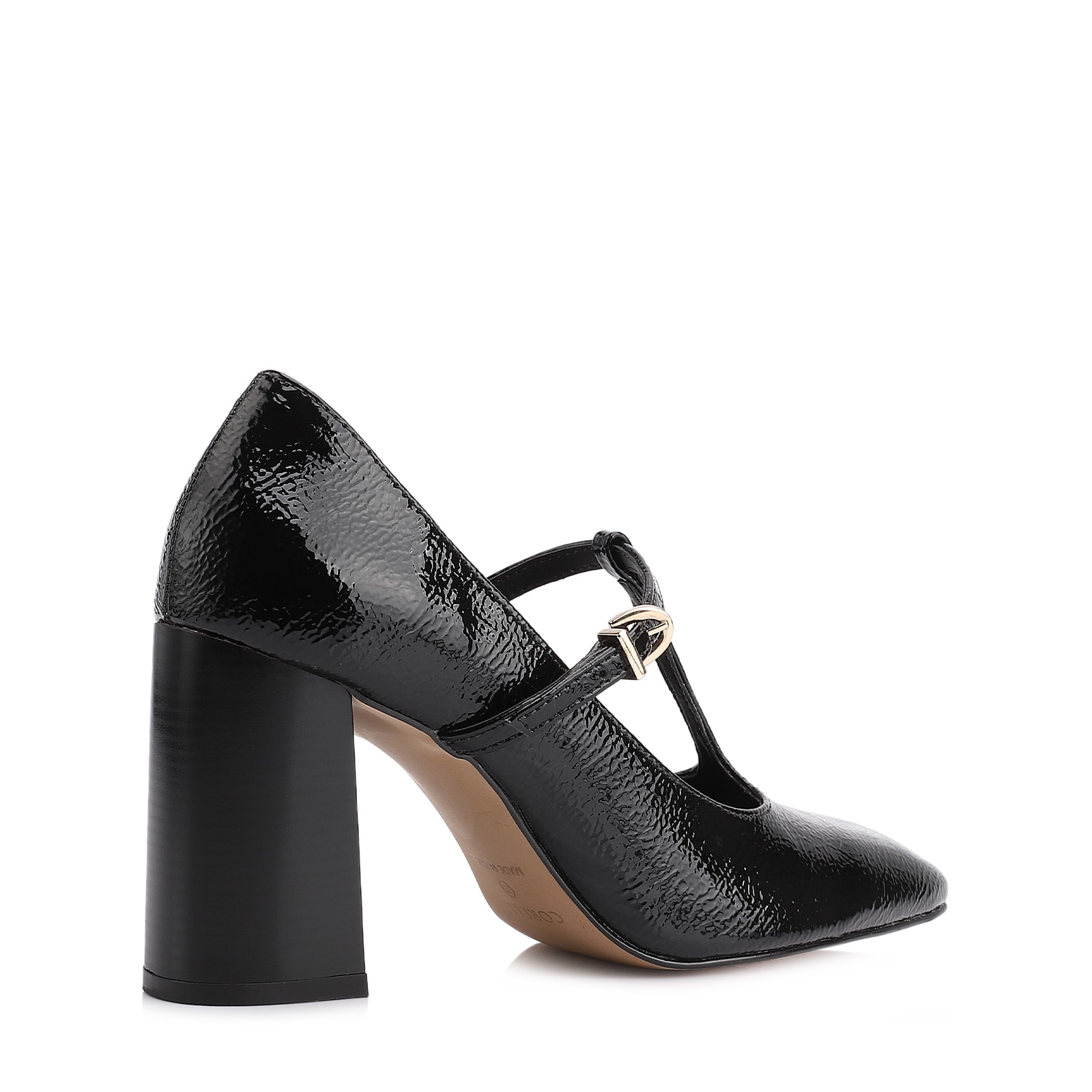 Scarpin Alt Verniz Preto