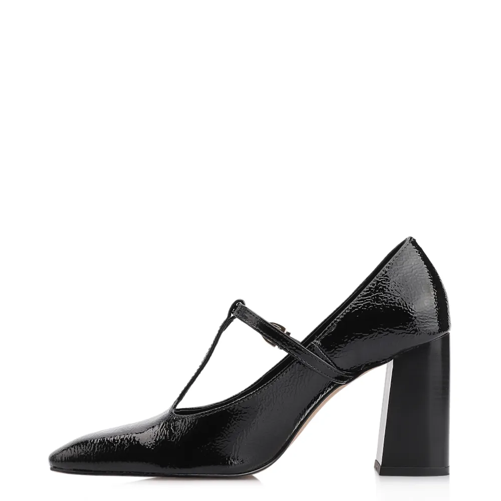 Scarpin Alt Verniz Preto - imagem 5