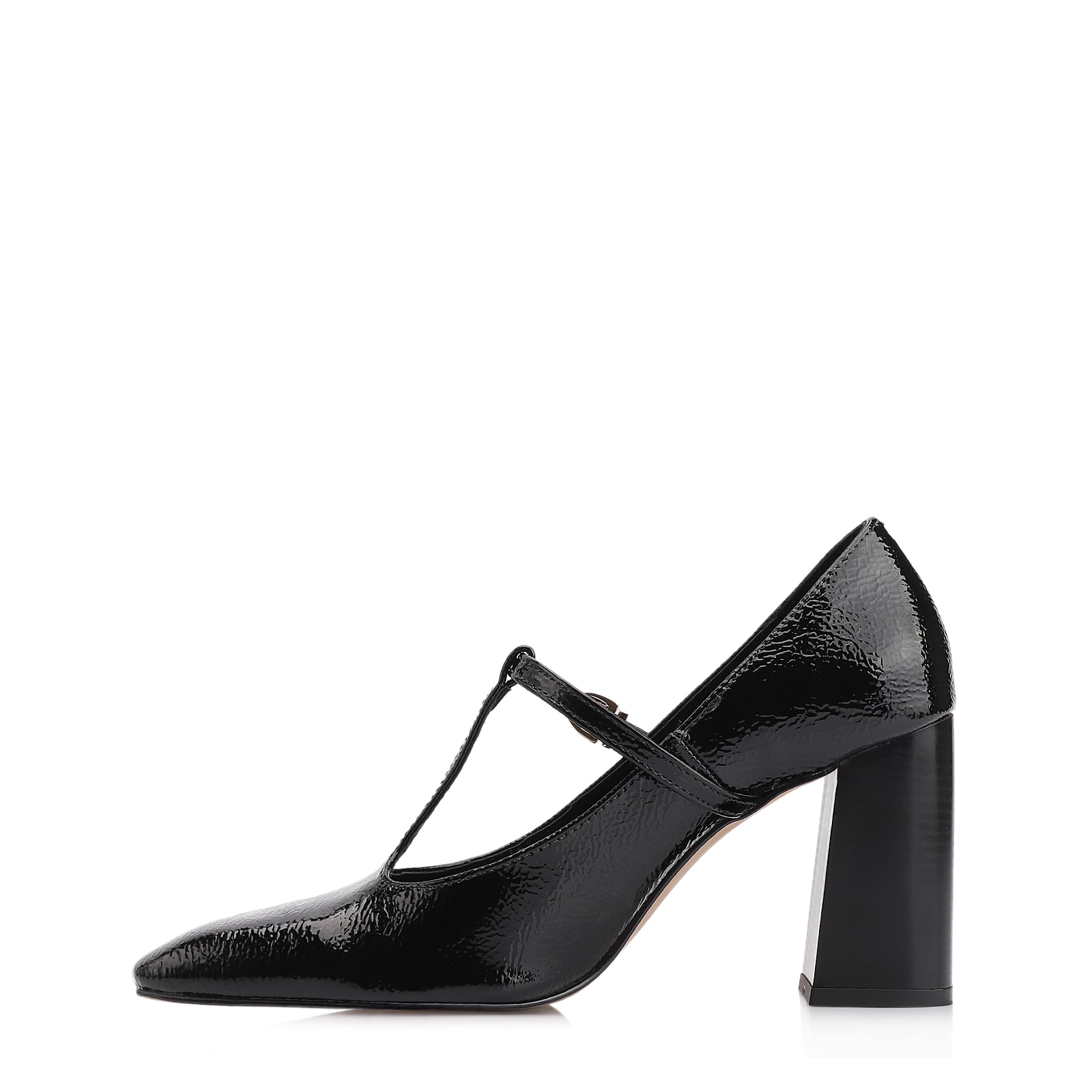 Scarpin Alt Verniz Preto