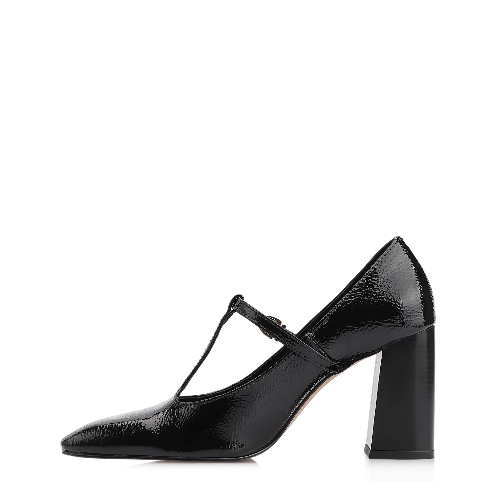 Scarpin Alt Verniz Preto