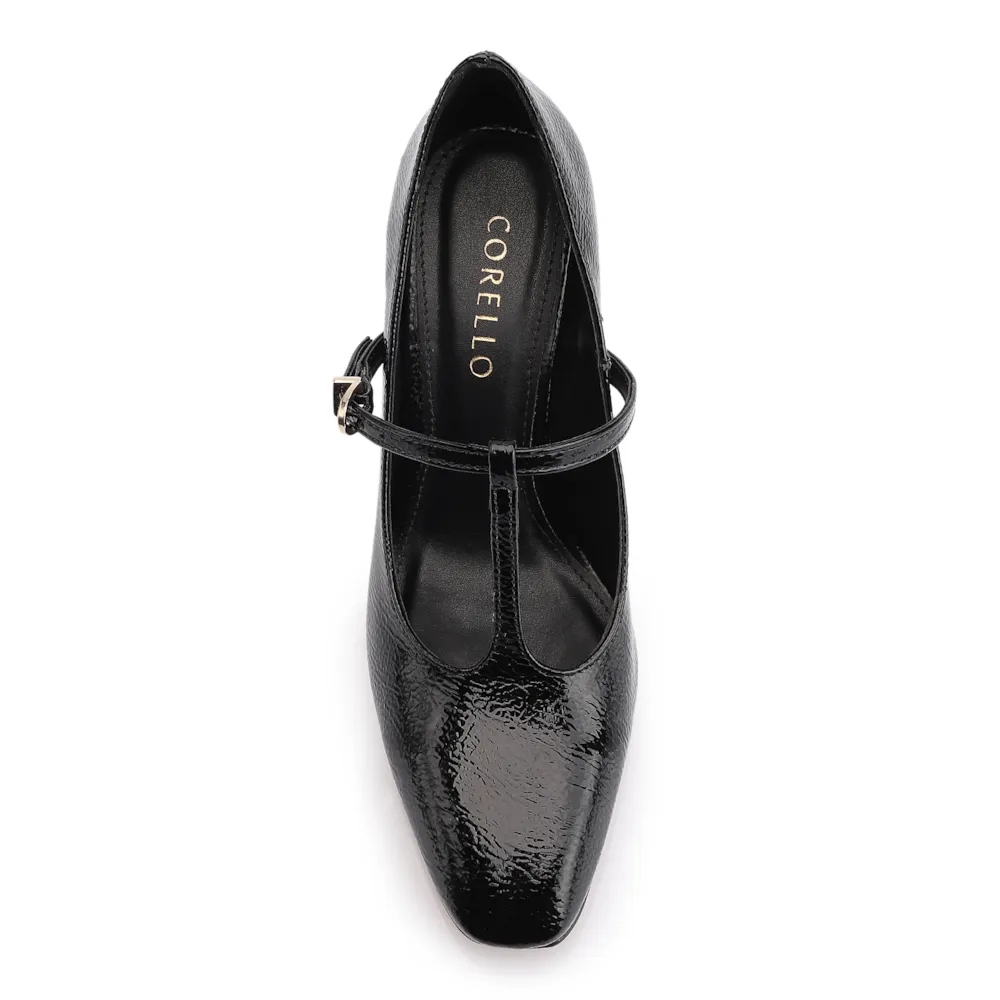 Scarpin Alt Verniz Preto - imagem 6