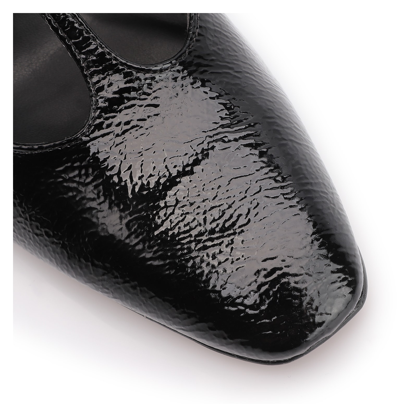 Scarpin Alt Verniz Preto