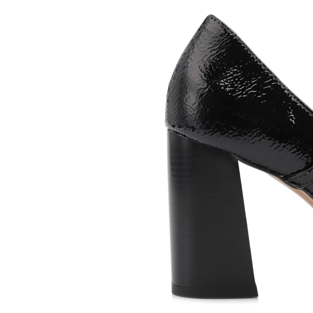 Scarpin Alt Verniz Preto - imagem 8