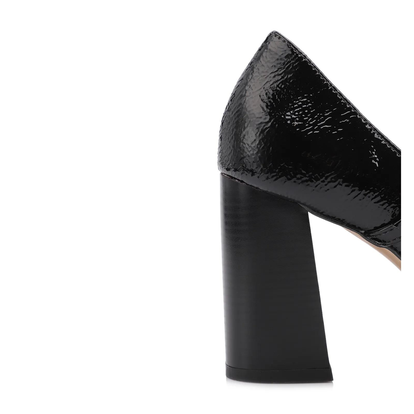 Scarpin Alt Verniz Preto