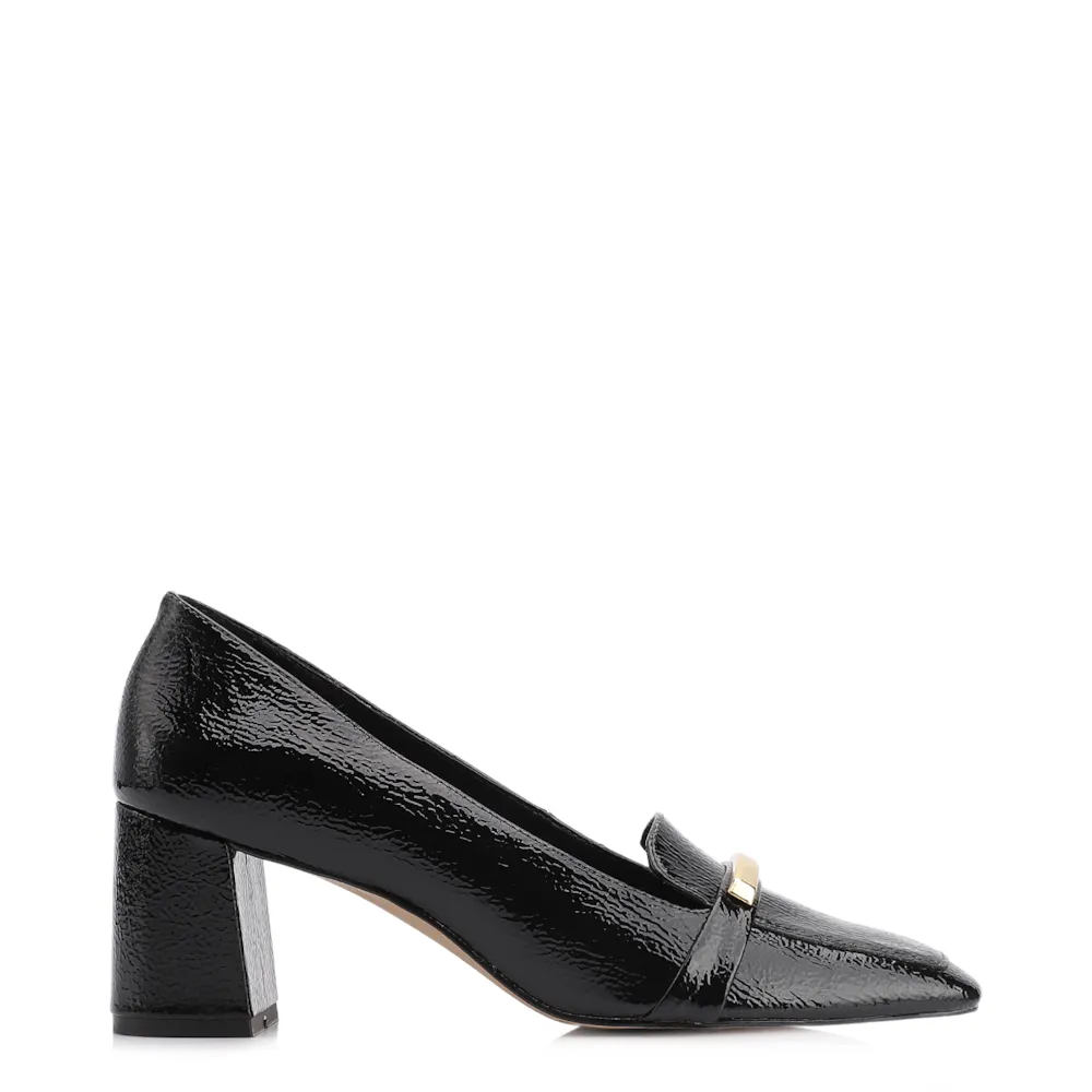Scarpin Alt Verniz  Preto - imagem 3