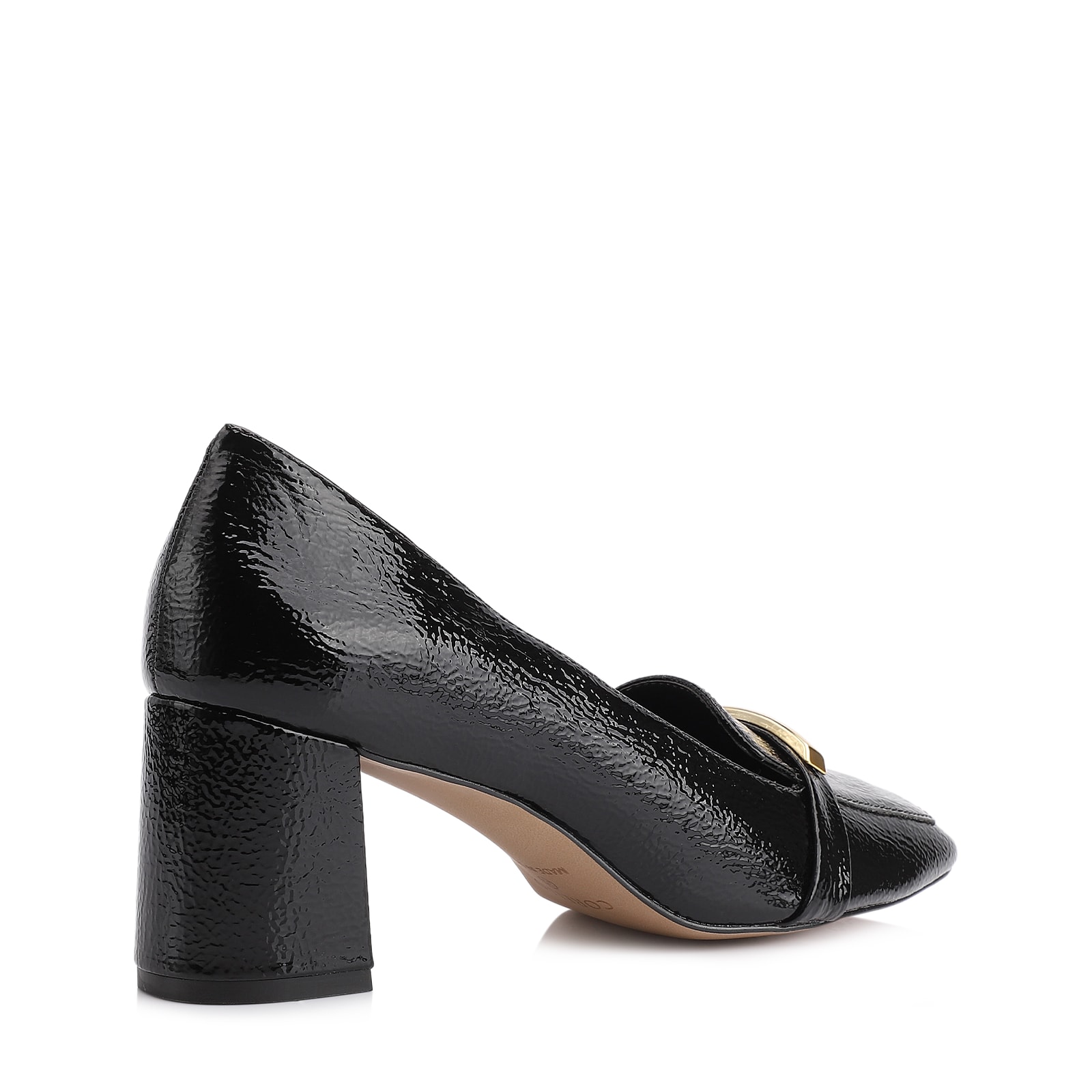 Scarpin Alt Verniz Preto
