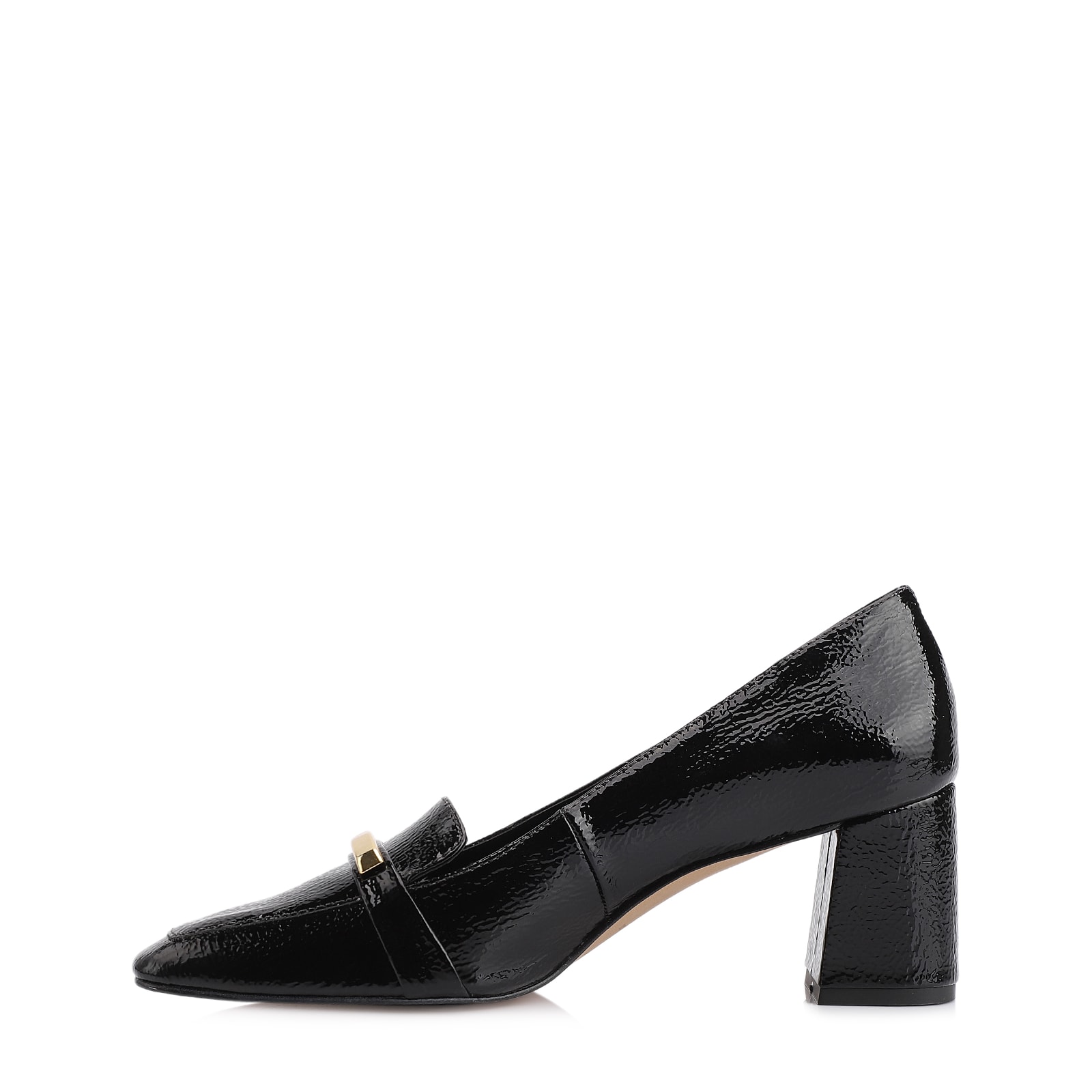 Scarpin Alt Verniz Preto