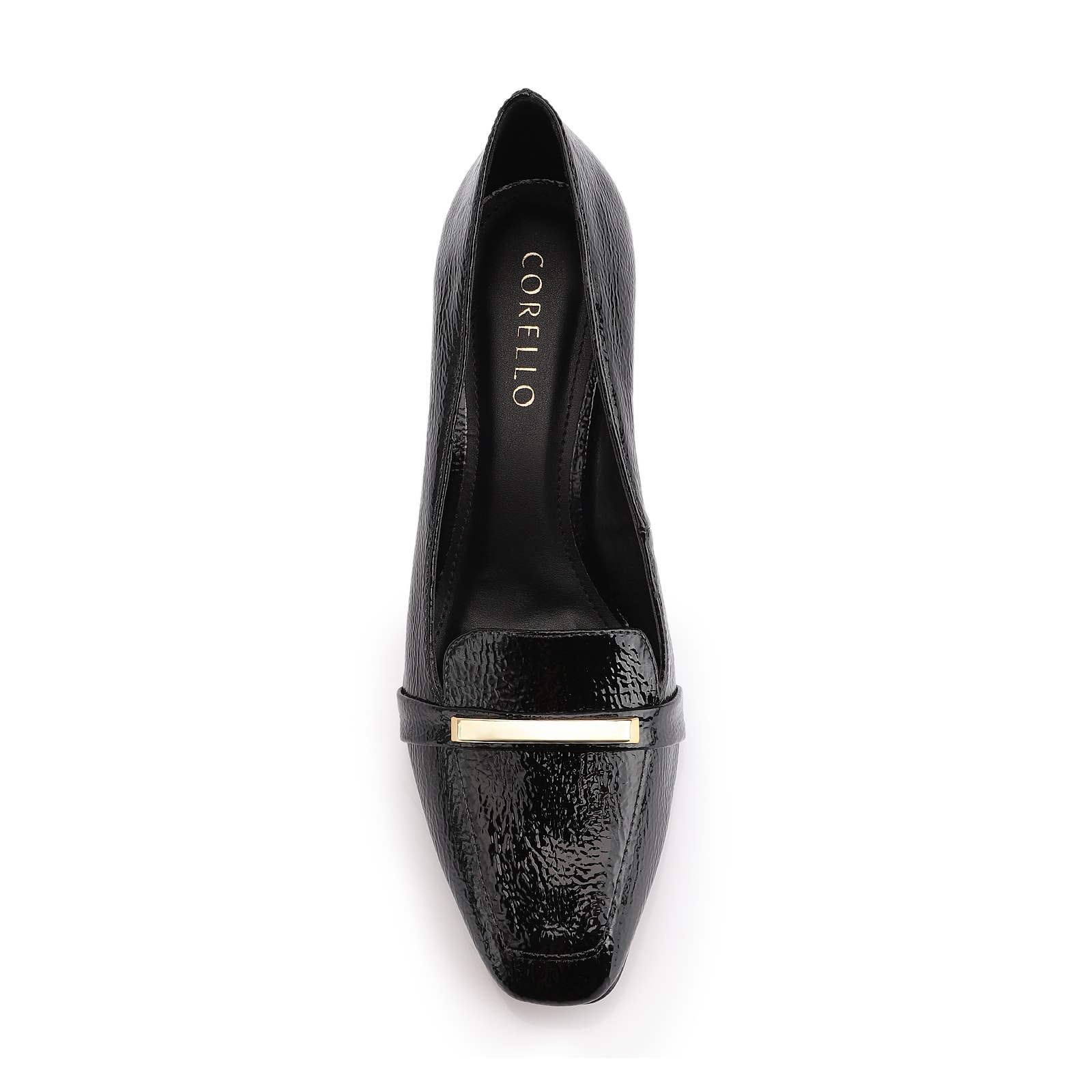Scarpin Alt Verniz Preto
