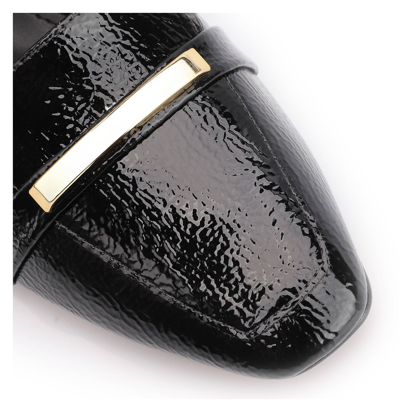 Scarpin Alt Verniz Preto