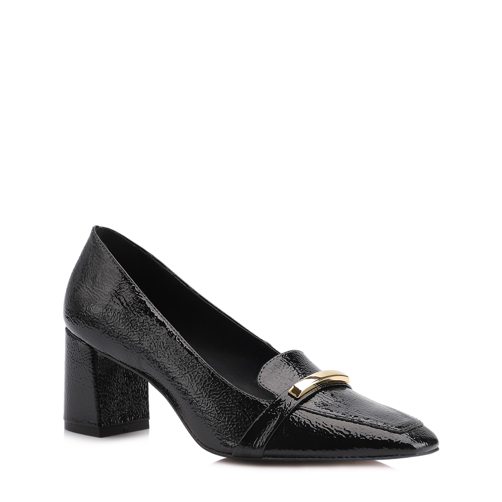 Scarpin Alt Verniz Preto