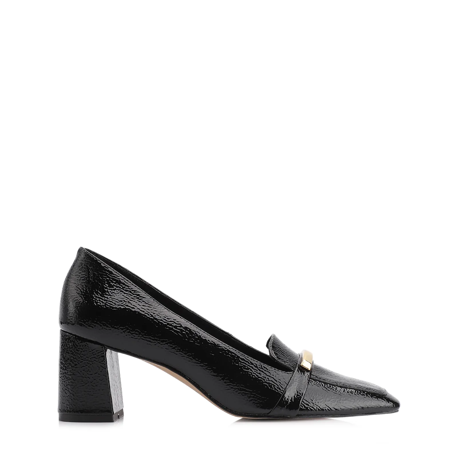 Scarpin Alt Verniz  Preto
