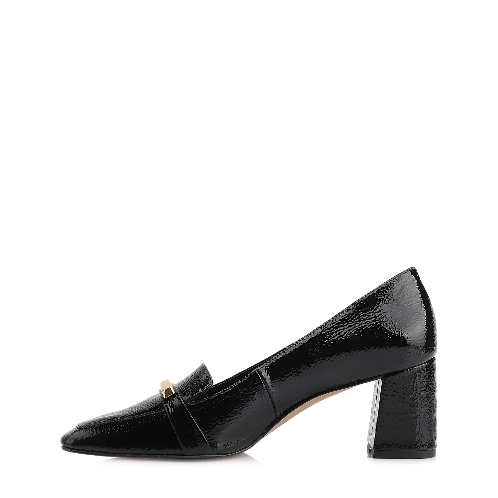 Scarpin Alt Verniz  Preto