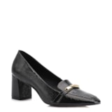 Scarpin Alt Verniz  Preto