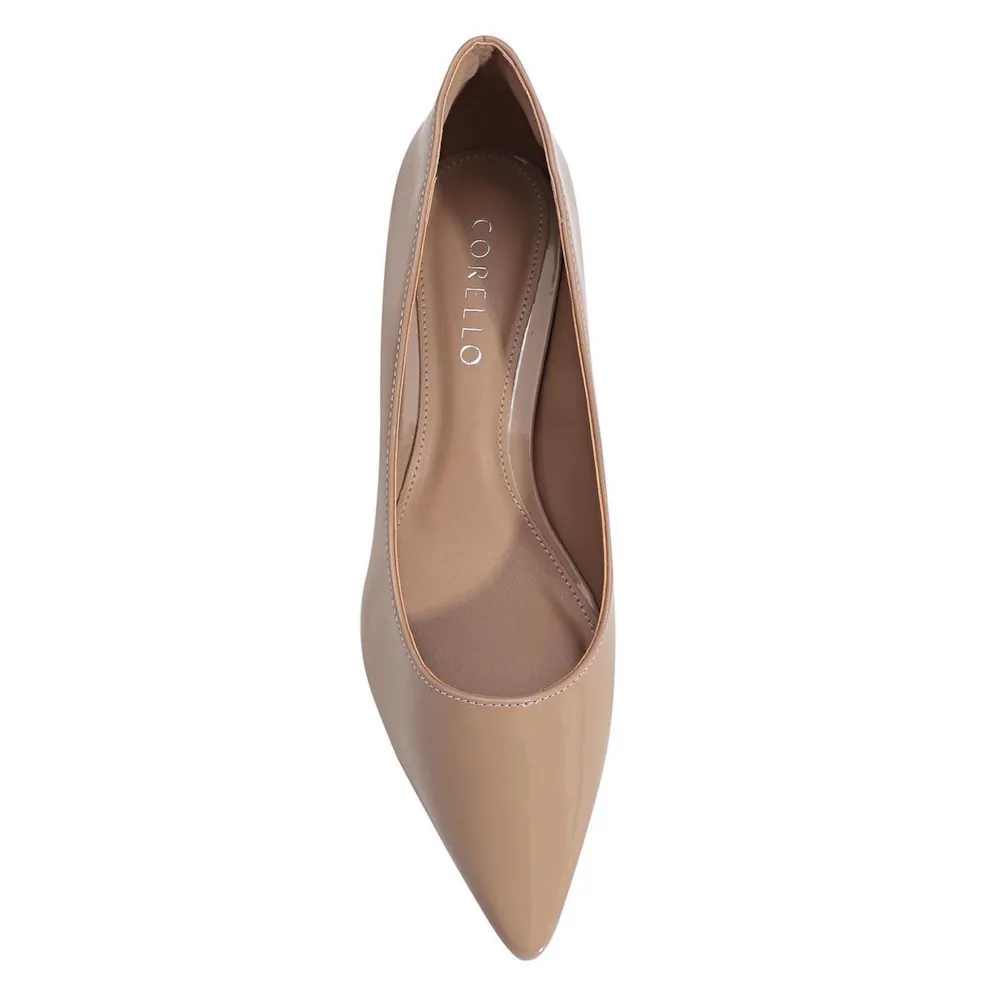 Scarpin Alt Verniz Taupe - imagem 5