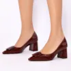 Scarpin Alt Verniz Vinho - imagem 2