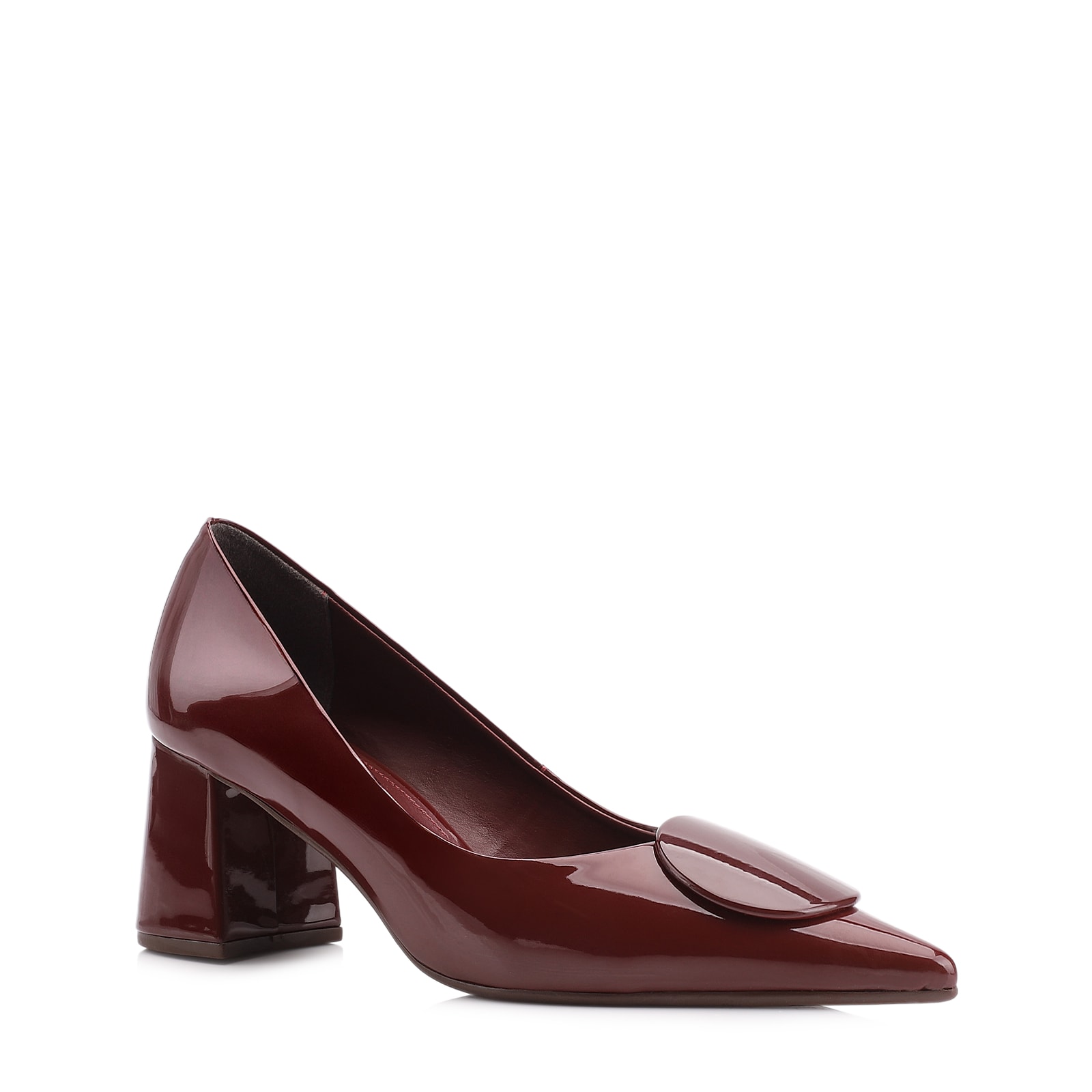 Scarpin Alt Verniz Vinho