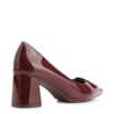 Scarpin Alt Verniz Vinho - imagem 4