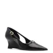 Scarpin Anabela Alt Verniz Preto - imagem 1