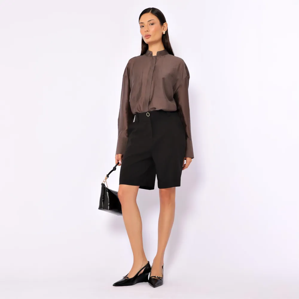 Scarpin Anabela Alt Verniz Preto - imagem 9