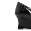 Scarpin Anabela Alt Verniz Preto - imagem 8