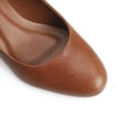 Scarpin Anabela Couro Marrom - imagem 6