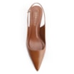 Scarpin Anabela Couro Marrom - imagem 6