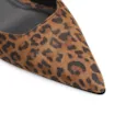 Scarpin Anabela Couro Nobuck Onça - imagem 6