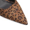 Scarpin Anabela Couro Nobuck Onça - imagem 6