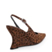 Scarpin Anabela Couro Nobuck Onça - imagem 3