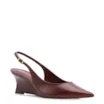 Scarpin Anabela Couro Vinho - imagem 1