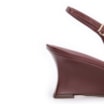 Scarpin Anabela Couro Vinho - imagem 8