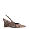 Scarpin Anabela Jacquard Paisley - imagem 3