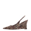 Scarpin Anabela Jacquard Paisley - imagem 5
