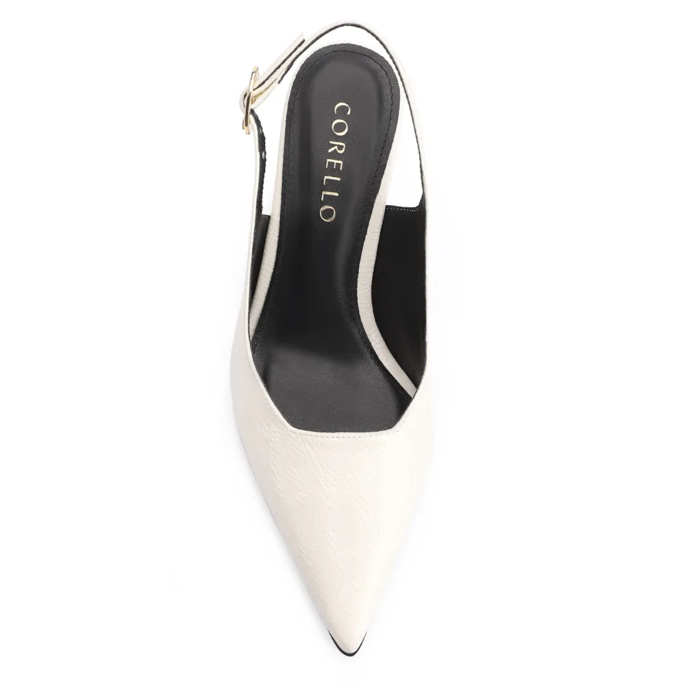Scarpin Anabela Verniz Off White - imagem 6