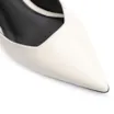Scarpin Anabela Verniz Off White - imagem 7