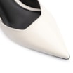 Scarpin Anabela Verniz Off White - imagem 7