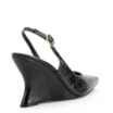 Scarpin Anabela Verniz Preto - imagem 4